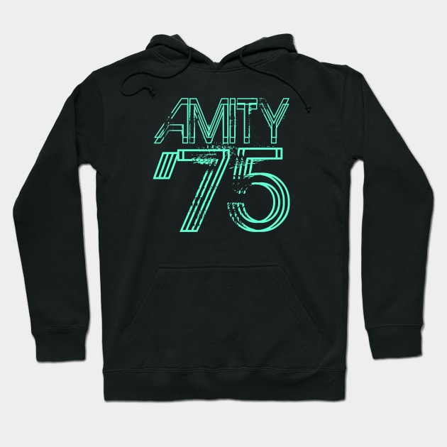 Amity '75 Blue Origins Hoodie by TheDaintyTaurus